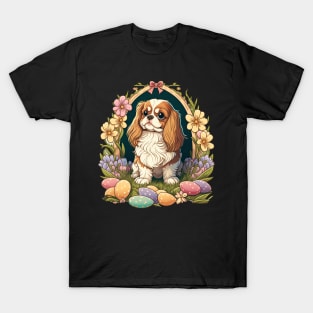 King Spaniel happy easter day T-Shirt